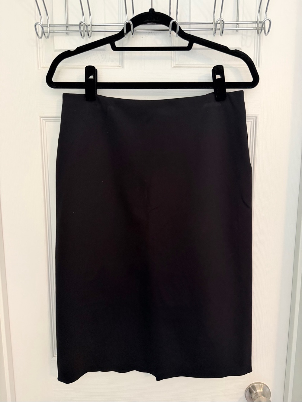 The Row Black Pencil Skirt